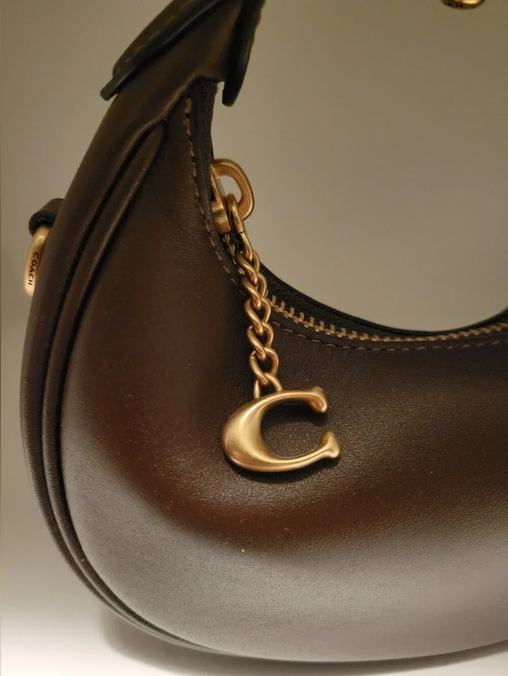 Coach Jonie Bag in Maple Glovetanned Leather NWT